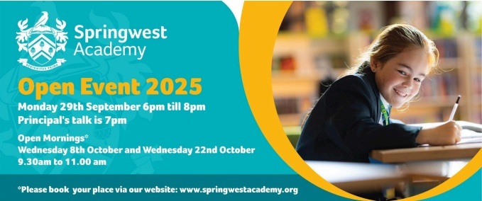 Open event flyer